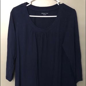 Cold Water Creek. 100 % Cotton Top. Size Large.